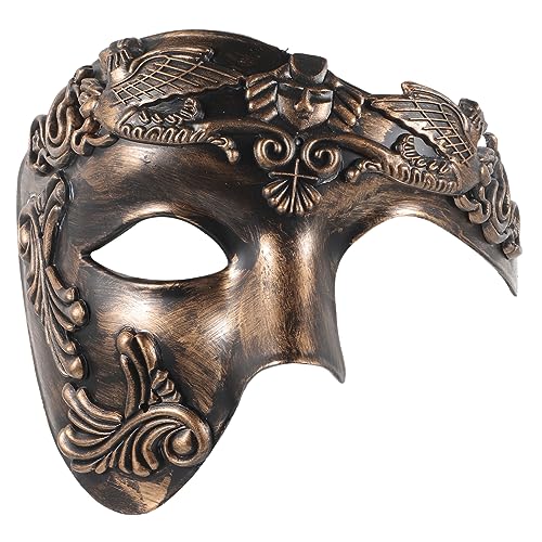 GALPADA Römische Soldat Maskerademaske Für Halloween Und Kostümpartys Detailreiche Robuste Maske Für Männer Ideal Für Maskenbälle Und Themenfeiern Und Elegant von GALPADA