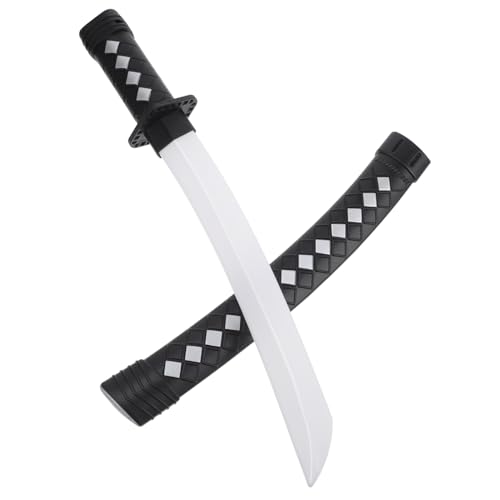 GALPADA Sicheres Kunststoff-spielzeugschwert für Leicht Robust und Realistisch für Ninja-kostüme Fantasievolles Rollenspiel und Partyzubehör Schwarzes Plastik GALPADA Sicheres Kunststoff-spielzeugschwert für Leicht Robust und Realistisch für Ninja-kostüme Fantasievolles Rollenspiel und Partyzubehör Schwarzes Plastik von GALPADA