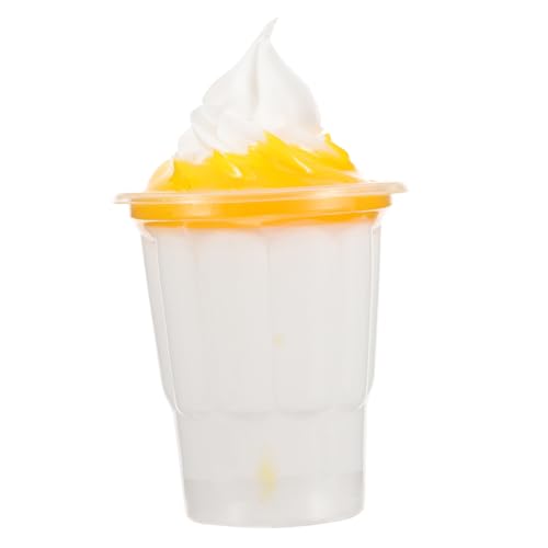 GALPADA Simuliertes Eiscreme Modell Gelb Dekoratives Display Requisit Fotorealistisches Dessert Modell für Ladendekoration und Fotografie Vielseitiges Künstliches Lebensmittel für Schrank GALPADA Simuliertes Eiscreme Modell Gelb Dekoratives Display Requisit Fotorealistisches Dessert Modell für Ladendekoration und Fotografie Vielseitiges Künstliches Lebensmittel für Schrank von GALPADA