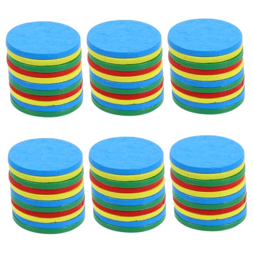 GALPADA Teiliges Buntes Holzspielmünzen Wiederverwendbare Spielchips für Multifunktional zum Zählen Sortieren und DIY Basteln Sichere Naturmaterialien für Lernspiele und Brettspiele GALPADA Teiliges Buntes Holzspielmünzen Wiederverwendbare Spielchips für Multifunktional zum Zählen Sortieren und DIY Basteln Sichere Naturmaterialien für Lernspiele und Brettspiele von GALPADA