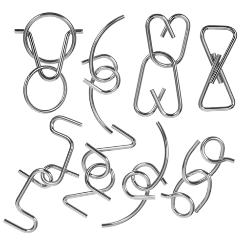 GALPADA Teiliges Metall Interlock Puzzle Intelligenzspiel für Erwachsene Fördert Kreativität Kritisches Denken und Hand Auge koordination Denkspiel und Lernspielzeug GALPADA Teiliges Metall Interlock Puzzle Intelligenzspiel für Erwachsene Fördert Kreativität Kritisches Denken und Hand Auge koordination Denkspiel und Lernspielzeug von GALPADA