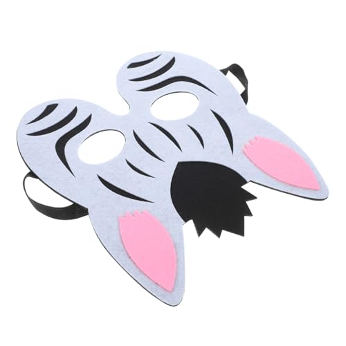 GALPADA Tierische Maske Zebra-maske Zebramaske Für Cosplay Lustige Maske Für Party Tiermaske Halloween-party-maske Zebramaske Für Party Dekorative Maske Zebramaske Für Maskerade Gefühlt von GALPADA