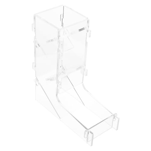 GALPADA Tragbarer Würfelturm Set aus Transparentem Acryl mit Tablett für Faire Würfelwürfe Robustes Langlebiges Design für Brettspiele und Tabletop Spiele GALPADA Tragbarer Würfelturm Set aus Transparentem Acryl mit Tablett für Faire Würfelwürfe Robustes Langlebiges Design für Brettspiele und Tabletop Spiele von GALPADA