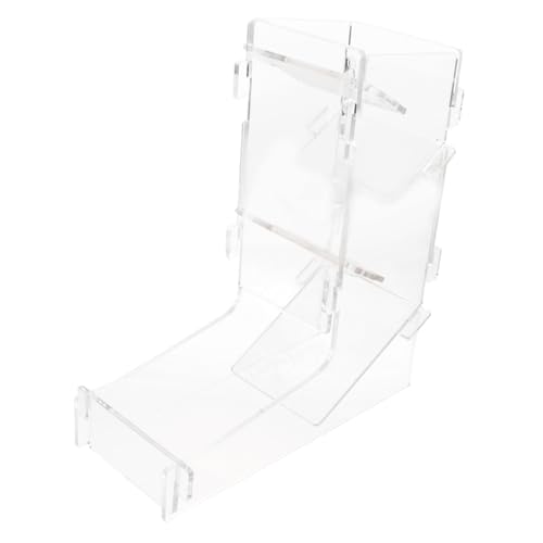 GALPADA Transparenter Würfelturm aus Robustem Acryl Tragbarer Würfelspender für Brettspiele und Würfelspiele Kompakt und Leicht Fairer Würfelwurf für Spielabende und Familienzeit GALPADA Transparenter Würfelturm aus Robustem Acryl Tragbarer Würfelspender für Brettspiele und Würfelspiele Kompakt und Leicht Fairer Würfelwurf für Spielabende und Familienzeit von GALPADA
