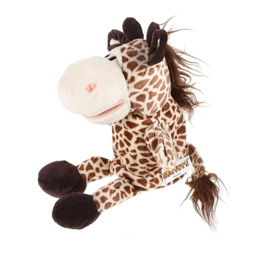 GALPADA Weiche Handpuppe Plüsch REH mit Beweglichem Mund Interaktives Kuscheltier für Puppentheater für Gemeinsames und Storytelling im Kindergarten GALPADA Weiche Handpuppe Plüsch REH mit Beweglichem Mund Interaktives Kuscheltier für Puppentheater für Gemeinsames und Storytelling im Kindergarten von GALPADA