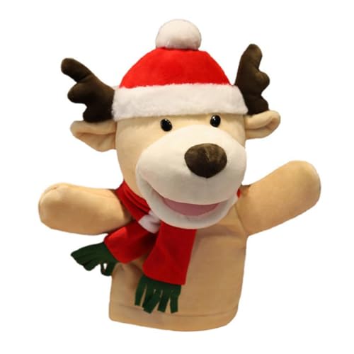 GALPADA Weihnachtliche Fingerpuppe REH Plüsch Handpuppe Interaktives Lernspielzeug für Eltern Junge Mädchen Spiel Geburtstag Junge Mädchen Kindergarten GALPADA Weihnachtliche Fingerpuppe REH Plüsch Handpuppe Interaktives Lernspielzeug für Eltern Junge Mädchen Spiel Geburtstag Junge Mädchen Kindergarten von GALPADA