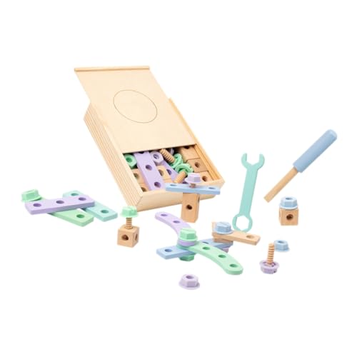 GALPADA Werkzeugkoffer Holzspielzeug Bausteine Bauspielzeug Pädagogisch für Kleinkinder Kreative Lernspielzeuge Ab Jahre GALPADA Werkzeugkoffer Holzspielzeug Bausteine Bauspielzeug Pädagogisch für Kleinkinder Kreative Lernspielzeuge Ab Jahre von GALPADA