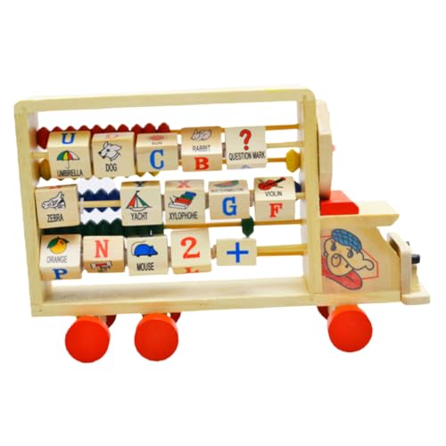 GALPADA Zählrahmen Holzspielzeug Bunte Perlen Lernhilfe für Fingerfertigkeit Gedächtnis für Jungen Mädchen Ab Jahren Kompaktes Design Leicht Tragbar für Unterwegs und Spielspaß GALPADA Zählrahmen Holzspielzeug Bunte Perlen Lernhilfe für Fingerfertigkeit Gedächtnis für Jungen Mädchen Ab Jahren Kompaktes Design Leicht Tragbar für Unterwegs und Spielspaß von GALPADA