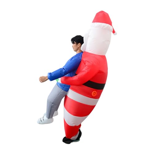 GALPADA aufblasbarer Anzug aufblasbarer erwachsener Weihnachts-Hüpfburgen weihnachtsmann kostüme Weihnachtsfeier Requisiten Weihnachtskostüme für Erwachsene Weihnachtsmann-Cosplay-Kostüme GALPADA aufblasbarer Anzug aufblasbarer erwachsener Weihnachts-Hüpfburgen weihnachtsmann kostüme Weihnachtsfeier Requisiten Weihnachtskostüme für Erwachsene Weihnachtsmann-Cosplay-Kostüme von GALPADA