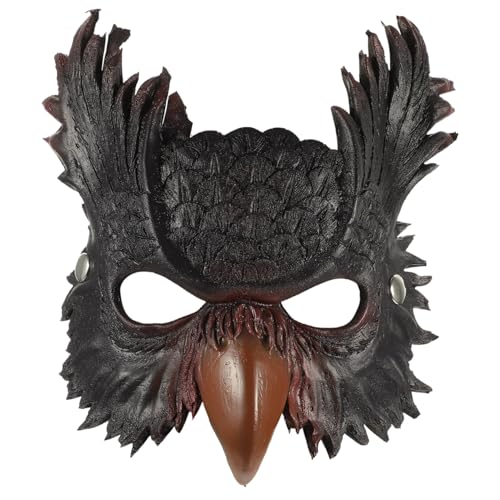 GALPADA halloween hallowen masks lustige faschingsmasken tiermasken Tiermaske für Frauen für Party das Kostüm dekorative Schutzmaske für Festival Vlies von GALPADA