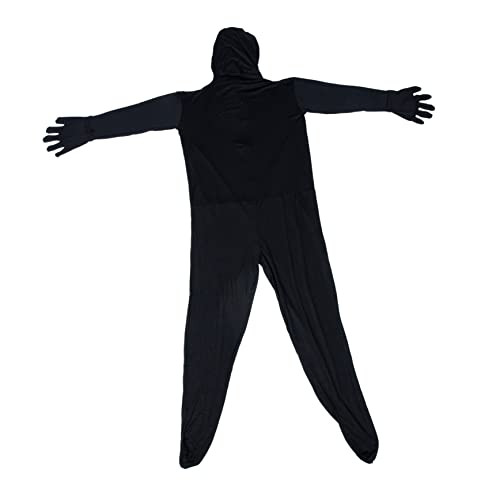 GALPADA unsichtbarer Mann cos Puimey-Bodysuit Bühnenkostüm Halloweenkostüm Damen-Body halloween costume halloween kleidung Halloween-Cosplay-Versorgung Halloween-Dekoration Polyester Black von GALPADA