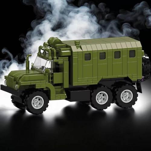 GAMEDEALER GD BUY AND SELL YOUR MEDIA Ural 4320 LKW Modell 1:25, Klemmbausteine mit 456 Teilen von GAMEDEALER GD BUY AND SELL YOUR MEDIA