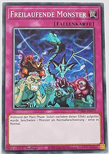Freilaufende Monster Common PHRA-DE077 - Phantom Rage Karte - mit GamersHeaven Cardboard Guard von GAMERSHEAVEN