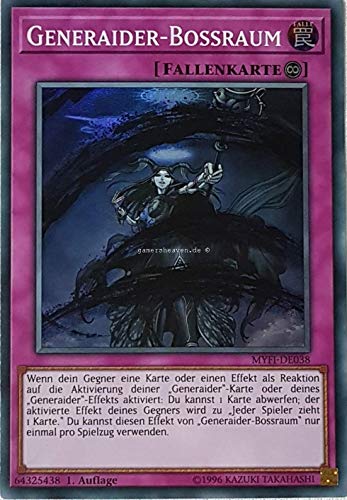 Generaider-Bossraum Super Rare MYFI-DE038 - Mystic Fighters - mit GamersHeaven Cardboard Guard Generaider-Bossraum Super Rare MYFI-DE038 - Mystic Fighters - mit GamersHeaven Cardboard Guard von GAMERSHEAVEN