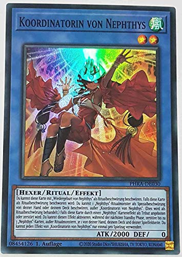 Koordinatorin von Nephthys Super Rare PHRA-DE030 - Phantom Rage Karte - mit GamersHeaven Cardboard Guard Koordinatorin von Nephthys Super Rare PHRA-DE030 - Phantom Rage Karte - mit GamersHeaven Cardboard Guard von GAMERSHEAVEN