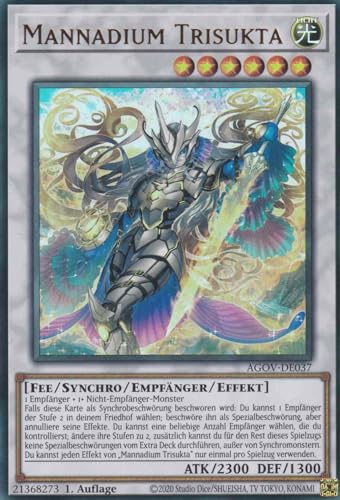 Mannadium Trisukta Ultra Rare AGOV-DE037 - Age of Overlord Karte - mit GamersHeaven Cardboard Guard Mannadium Trisukta Ultra Rare AGOV-DE037 - Age of Overlord Karte - mit GamersHeaven Cardboard Guard von GAMERSHEAVEN