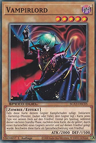 Vampirlord Common SGX3-DEC05 - Speed Duel GX: Duelists of Shadows - mit GamersHeaven Cardboard Guard Vampirlord Common SGX3-DEC05 - Speed Duel GX: Duelists of Shadows - mit GamersHeaven Cardboard Guard von GAMERSHEAVEN