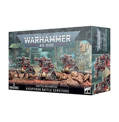 GAMES WORKSHOP 9900000000 Adeptus Mech Kataphron Battle Servitors Kunststoff-Kit GAMES WORKSHOP 9900000000 Adeptus Mech Kataphron Battle Servitors Kunststoff-Kit von Games Workshop