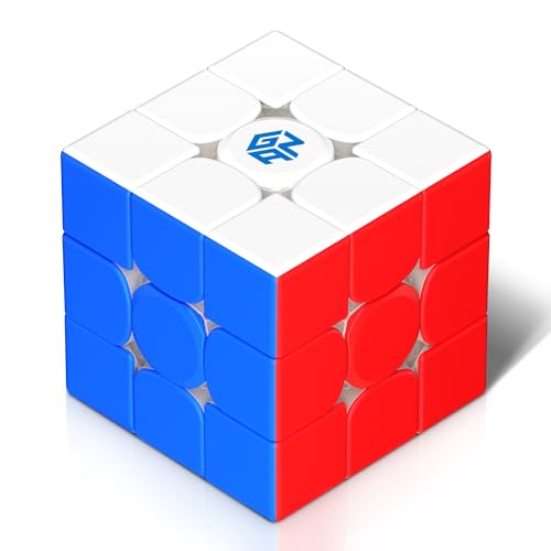 GAN 356RS2 Zauberwürfel Klassisch 3x3, Speed Cube Original-GAN Cube Klassische Produkte 2.0-Ideales Knobelspiel für Erwachsene und Kinder von GAN