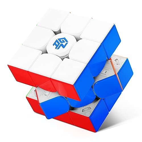 GAN14 Magischer Zauberwürfel 3x3,Profi SpeedCube 56mm UV Coated für Kinder Erwachsene von GAN