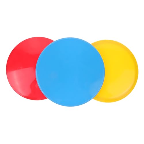 GANAZONO 3 Stück Golfscheibe Frisbeescheibe Softball Pitching Ausdauerhilfe Softball-Pitching-entwicklungsscheibe Pitching-Release-Point-Tool Pitching-Control-Tool Discgolf Kieselgel von GANAZONO