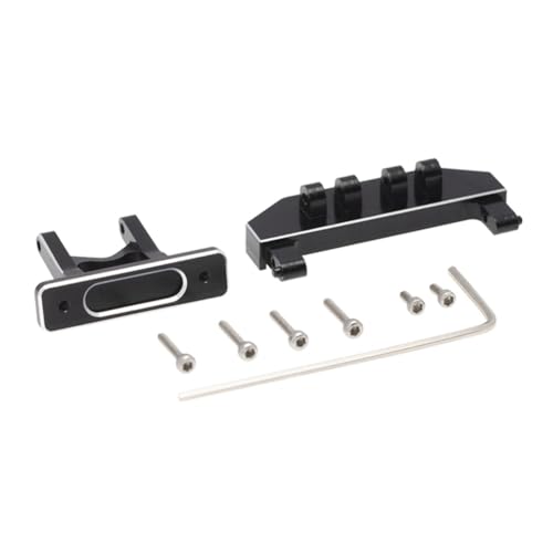 GANOMM Für Axial SCX24 90081 1/24 4WD Aluminiumlegierung Hinterschale Säulenstütze Autoschale Hintere Halterung von GANOMM