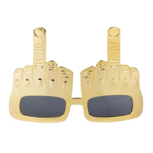 GANYKQ Lustiger Mittelfinger für Party, coole Brillen, Neuheit Rahmen, Selfie-Requisiten, Zubehör für Erwachsene GANYKQ Lustiger Mittelfinger für Party, coole Brillen, Neuheit Rahmen, Selfie-Requisiten, Zubehör für Erwachsene von GANYKQ