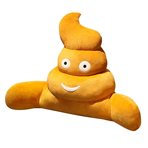 23'' Neuheit Prank Poo Rückenkissen Kuschelkissen Sofa Schreibtisch Dekor Niedliches Kissen Mood Appease April Fools Geschenk Rückenkissen Für Bett Memory Foam Für Küchenstühle Rückenkissen Für Couch von GAOINTELL