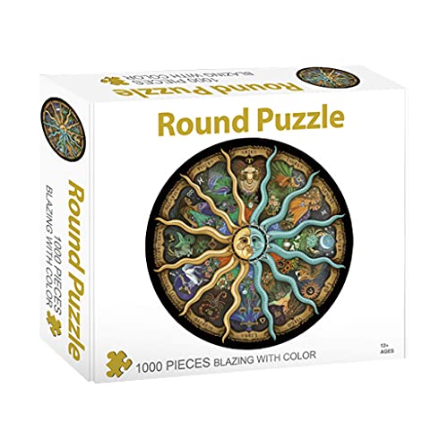 GAOINTELL 1000 Teile/Satz 3D Puzzle Set 1000 Teile Puzzle Raumdekoration Familienspiel Entwicklungsspiel Ölgemälde 3D Puzzles Für Erwachsene Schwierig Fortgeschritten von GAOINTELL