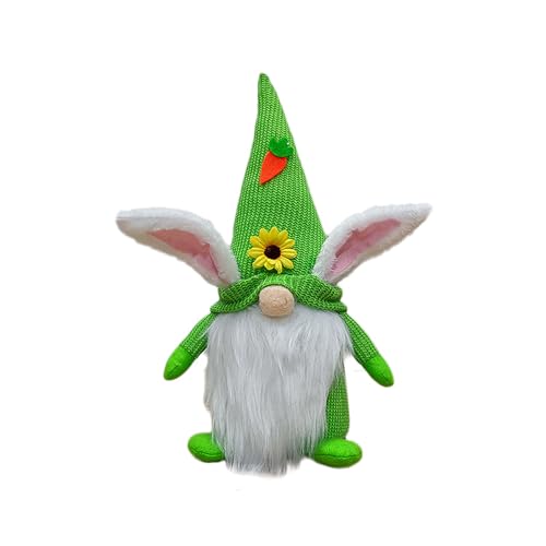 GAOINTELL 34/23 cm Grüne Leuchtende Für Weiche Stricken Handgemachte Figur Nette Zwerg Spielzeug Schlafzimmer Auto Ornament Kinder FA GNOME Puppen GNOME von GAOINTELL