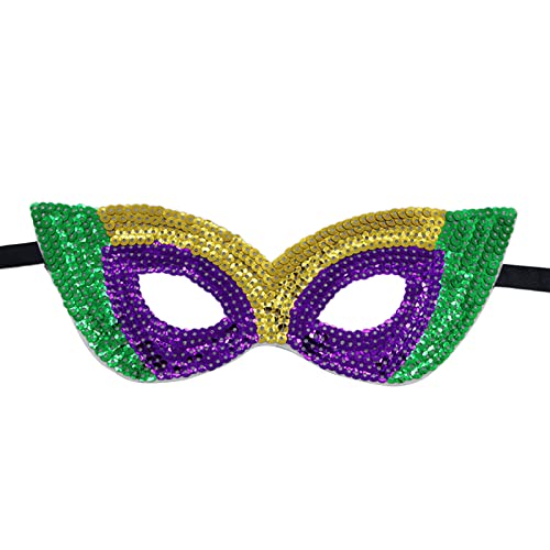 GAOINTELL EyeMask MaskeradeMask Mardi GrasKopfbedeckung Stirnband Halloween Maske Karneval Graseyemask von GAOINTELL