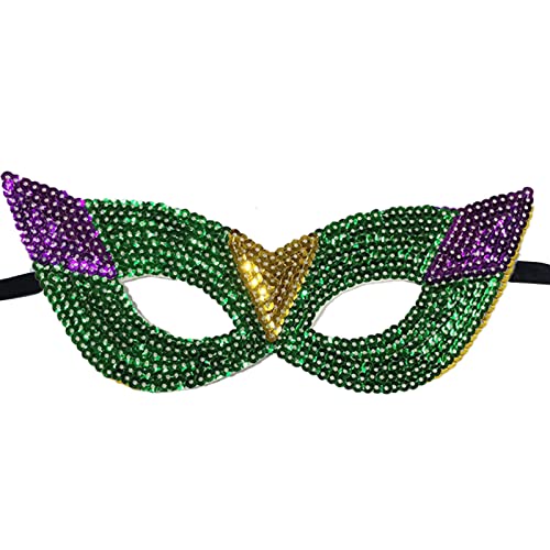 GAOINTELL EyeMask MaskeradeMask Mardi GrasKopfbedeckung Stirnband Halloween Maske Karneval Graseyemask von GAOINTELL