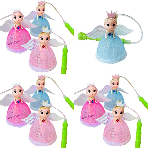 GAOINTELL Handheld Spielzeug 10 Stück Weihnachts Hängeanhänger Prinzessin Leuchtet Dunkeln Kindergarten Mädchen Party Zubehör Geburtstags Party Requisiten Für Kinder Dekorationen von GAOINTELL