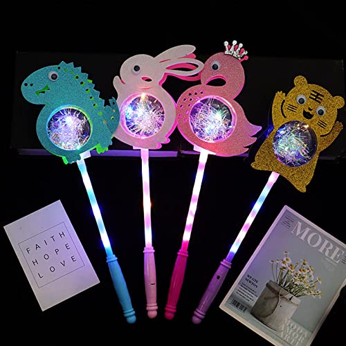 GAOINTELL Kinder Licht Blinkend Cartoon Glühen Nachtleuchtender Lichtstab Kinder Geschenk Für Familie Party Geschenk Dunkeln Leuchtende Party Für Kinder Von 8–12 Jahren Dunkeln Leuchtendes von GAOINTELL