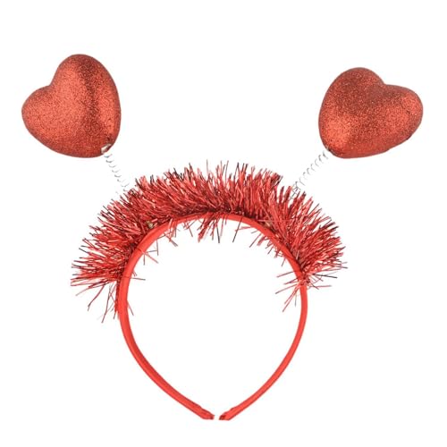 GAOINTELL Pailletten-Stirnbänder, Valentinstag, Bälle, Tänzerin, Handschuhe, Kopfschmuck für Party, Karneval, Feiern, Kopfbedeckung, Haarstyling von GAOINTELL