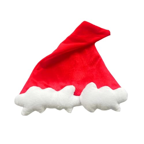 GAOINTELL Weihnachts Kopfbedeckung Mützen Wolken Verdickter Plüsch Perfekt Für Die Feiertage Neujahrs Outfits Für Cosplay Weihnachtsmann Pelzmütze von GAOINTELL