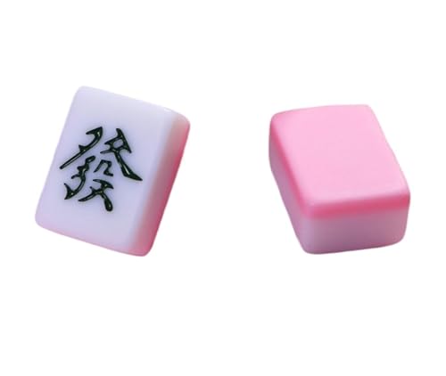 GAOJUNAN Mahjong Fliesen, Mahjong-Set, Chinesisches Mahjong, 144 Legespiele Mit Taschenspiel, Chinesisches Traditionelles Mahjong Chinesisches Mah Jong von GAOJUNAN