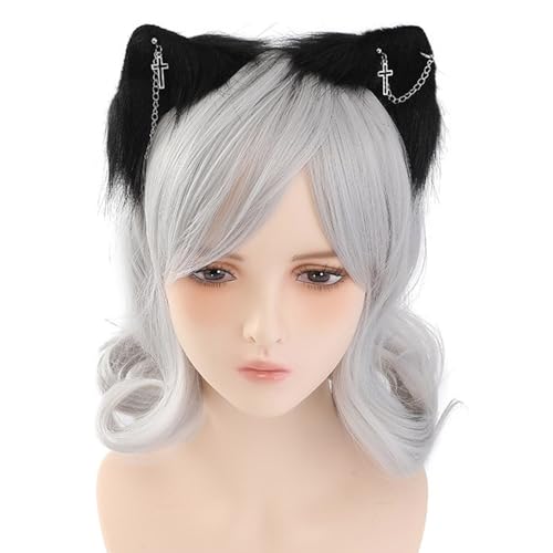 GAOSHA Anime Maid Hairhoop Ohr Stirnband Cosplay Kostüm Halloween Party Kopfbedeckung Mädchen Japanische Kopfbedeckung von GAOSHA