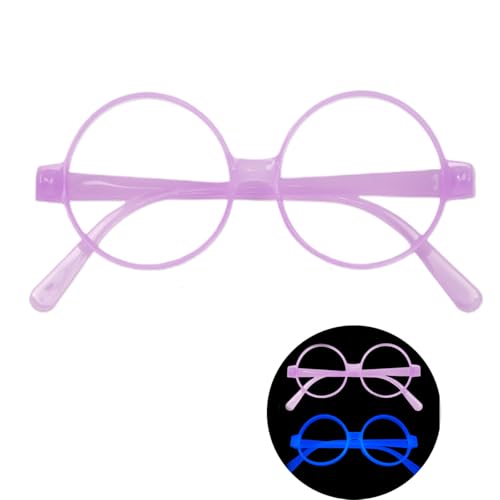 GAOSHA Fluoreszierender Brillenrahmen für Nachtclub, leuchtende Brille, Unisex-Rahmen für Halloween, Tanzshow, Requisiten, Party-Brillen von GAOSHA