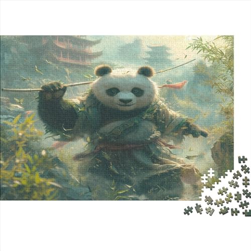 5panda 1000 Teile Puzzlespie UnregelmaBige Einzigartige Holzpuzzle Erwachsene Herausforderung Für Erwachsene Und Kinder 1000pcs (75x50cm) von GAOYUCHUN