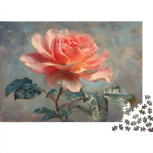 A Flower Puzzle 500 Teile Für Erwachsene Puzzles Geschicklichkeitsspiel Für Die Ganze Familie Puzzle Für Erwachsene Und Kinder Ab 14 Jahren 500pcs (52x38cm) von GAOYUCHUN