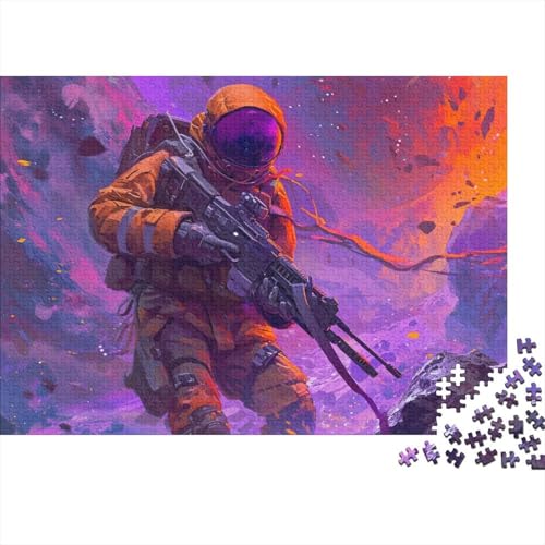 Airdrop Hunter 1000 Jigsaw Puzzle Firmenfeier Unmögliches buntes Puzzle für Erwachsene Kinder 1000 Teile (75 x 50 cm) von GAOYUCHUN