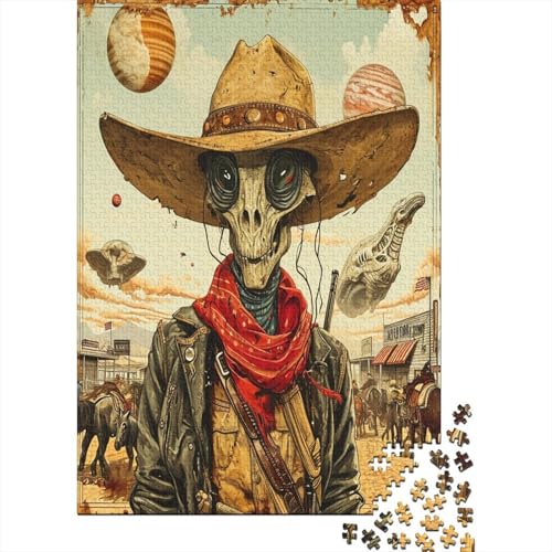 Aliens 1000 Teile Puzzle Für Erwachsene Geschicklichkeitsspiel Für Die Ganze Familie Für Erwachsene Und Kinder Ab 12 Jahren 1000pcs (75x50cm) von GAOYUCHUN