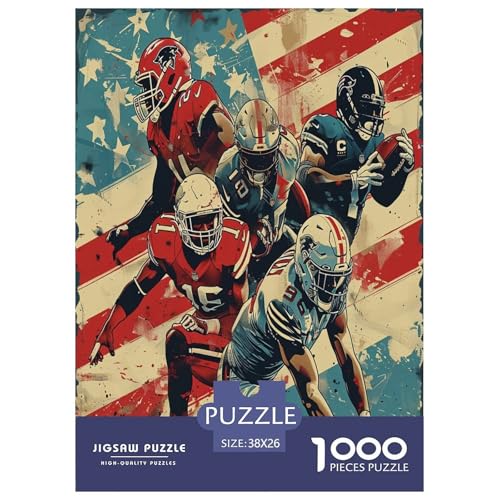 America Fußball Puzzle 1000 Teile Schwer Puzzle Spielzeug Pädagogisches Spiel Impossible Herausforderungsspielzeug Für Erwachsene Kinder 38x26cm/1000pcs America Fußball Puzzle 1000 Teile Schwer Puzzle Spielzeug Pädagogisches Spiel Impossible Herausforderungsspielzeug Für Erwachsene Kinder 38x26cm/1000pcs von GAOYUCHUN