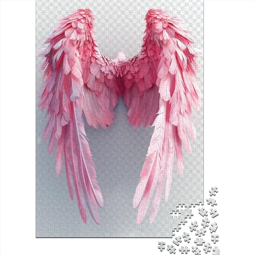 Angel Wings Puzzle 300 Teile Für Erwachsene Puzzles Geschicklichkeitsspiel Für Die Ganze Familie Für Erwachsene Und Kinder Ab 12 Jahren 300pcs (40x28cm) von GAOYUCHUN