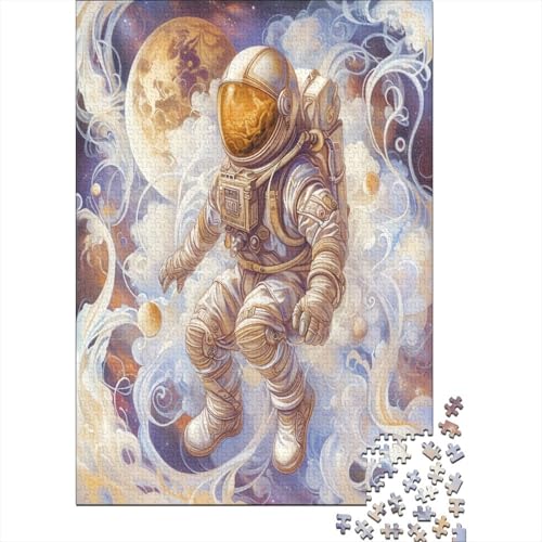 Astronaut 1000-teiliges Puzzle Für Erwachsene Kinder Geschicklichkeitsspiel Für Die Ganze Familie Puzzle Für Erwachsene Und Kinder Ab 14 Jahren 1000pcs (75x50cm) von GAOYUCHUN