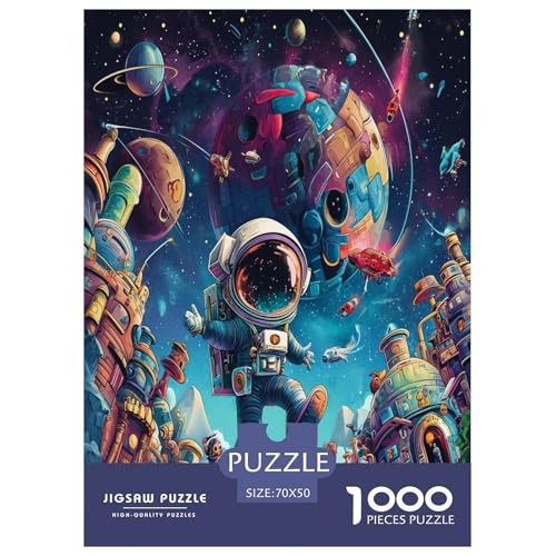 Astronaut Puzzles 1000 Teile Schwer Puzzle Spielzeug Pädagogisches Spiel Impossible Herausforderungsspielzeug Für Erwachsene Und Kinder Ab 12 Jahren 70x50cm/1000pcs Astronaut Puzzles 1000 Teile Schwer Puzzle Spielzeug Pädagogisches Spiel Impossible Herausforderungsspielzeug Für Erwachsene Und Kinder Ab 12 Jahren 70x50cm/1000pcs von GAOYUCHUN
