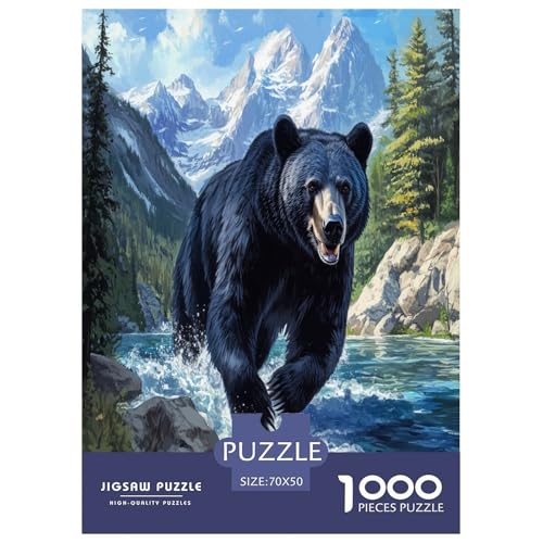 Bären Puzzle 1000 Teile Schwer Puzzle Spielzeug Pädagogisches Spiel Impossible Herausforderungsspielzeug Für Erwachsene Kinder 70x50cm/1000pcs Bären Puzzle 1000 Teile Schwer Puzzle Spielzeug Pädagogisches Spiel Impossible Herausforderungsspielzeug Für Erwachsene Kinder 70x50cm/1000pcs von GAOYUCHUN
