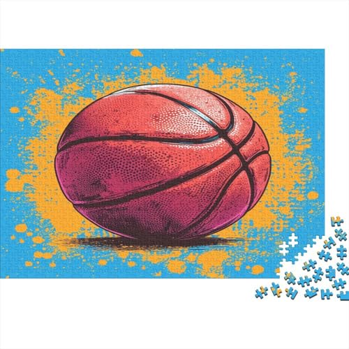 Basketball Puzzle 1000 Teile,Puzzle Für Erwachsene, Impossible Puzzle, GesKükenlichkeitsspiel Für Die Ganze Familie,Puzzle Farbenfrohes,Puzzle-Geschenk,RaumdekoRatteion Puzzel 1000pcs (75x50cm) von GAOYUCHUN