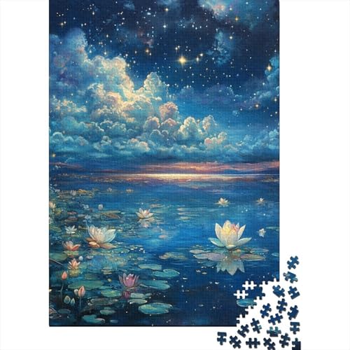 Beautiful Landscape Puzzle 1000 Teile Erwachsene Lernspiel Spielzeug Geschenk Holzpuzzle Erwachsene Für Erwachsene Und Kinder 1000pcs (75x50cm) von GAOYUCHUN